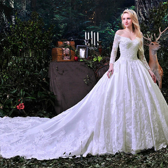 Staples's Wedding Dresses V-Neck