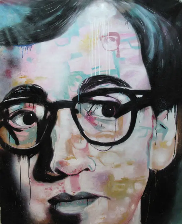 High quality hand painted Oil Painting Modern Abstract Jobs Portrait