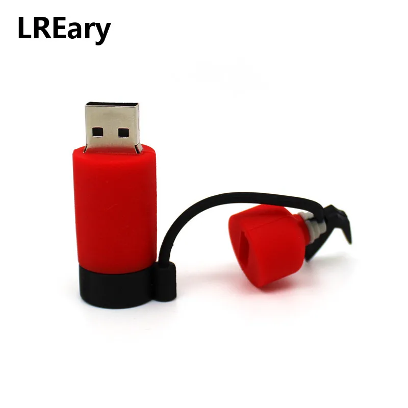 Модель огнетушителя флеш накопитель USB для пожарной службы 32 ГБ/64 ГБ U диск 4 ГБ/8