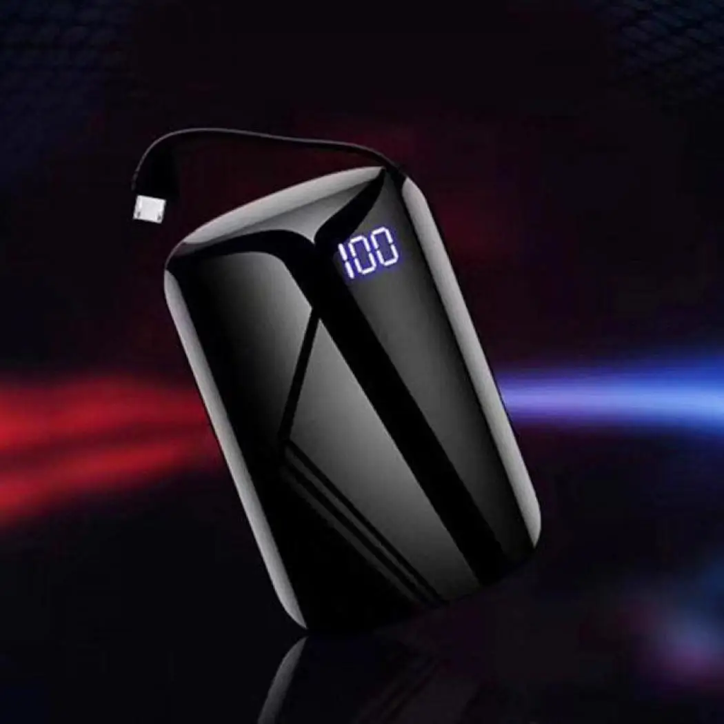 Mini Portable Power Bank Case 3*18650 With Cable LCD Digital Display Mobile Phone Charger DIY Shell For iPhone | Мобильные телефоны