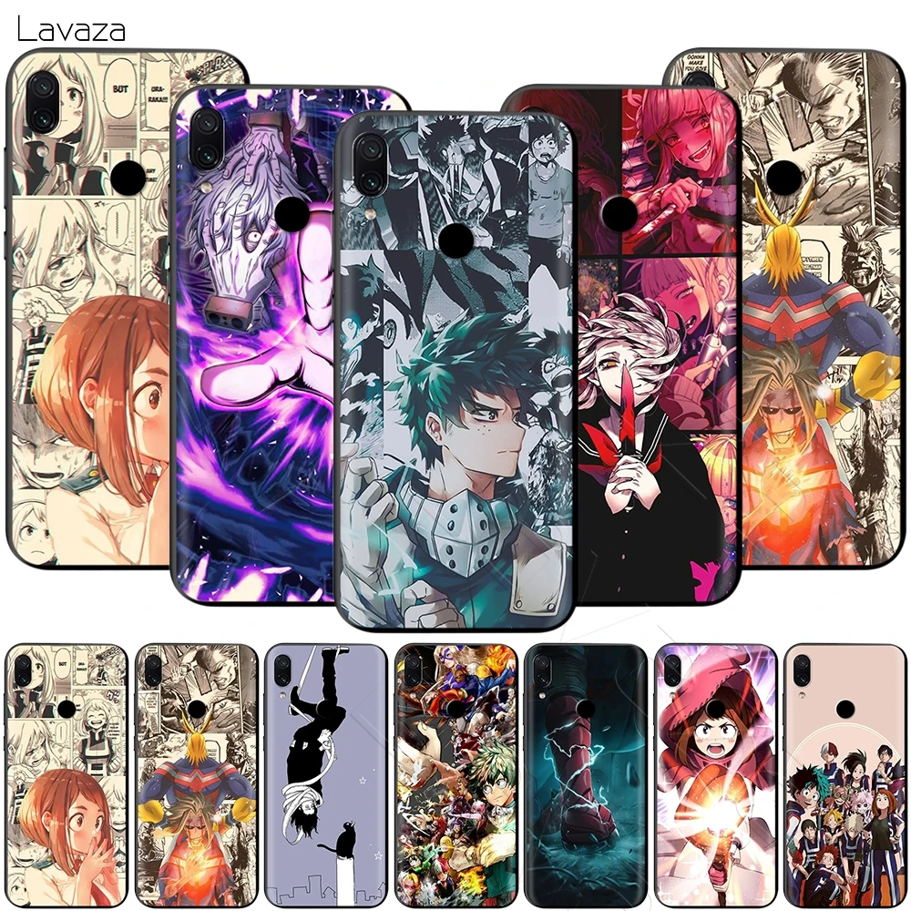 Чехол My Hero Boku No Academia Deku Bakugou для Xiaomi Redmi Note 8 9 S K30 Pro MI MAX 3 6 SE A1 A2 A3 10 Lite Plus 8A F1 |