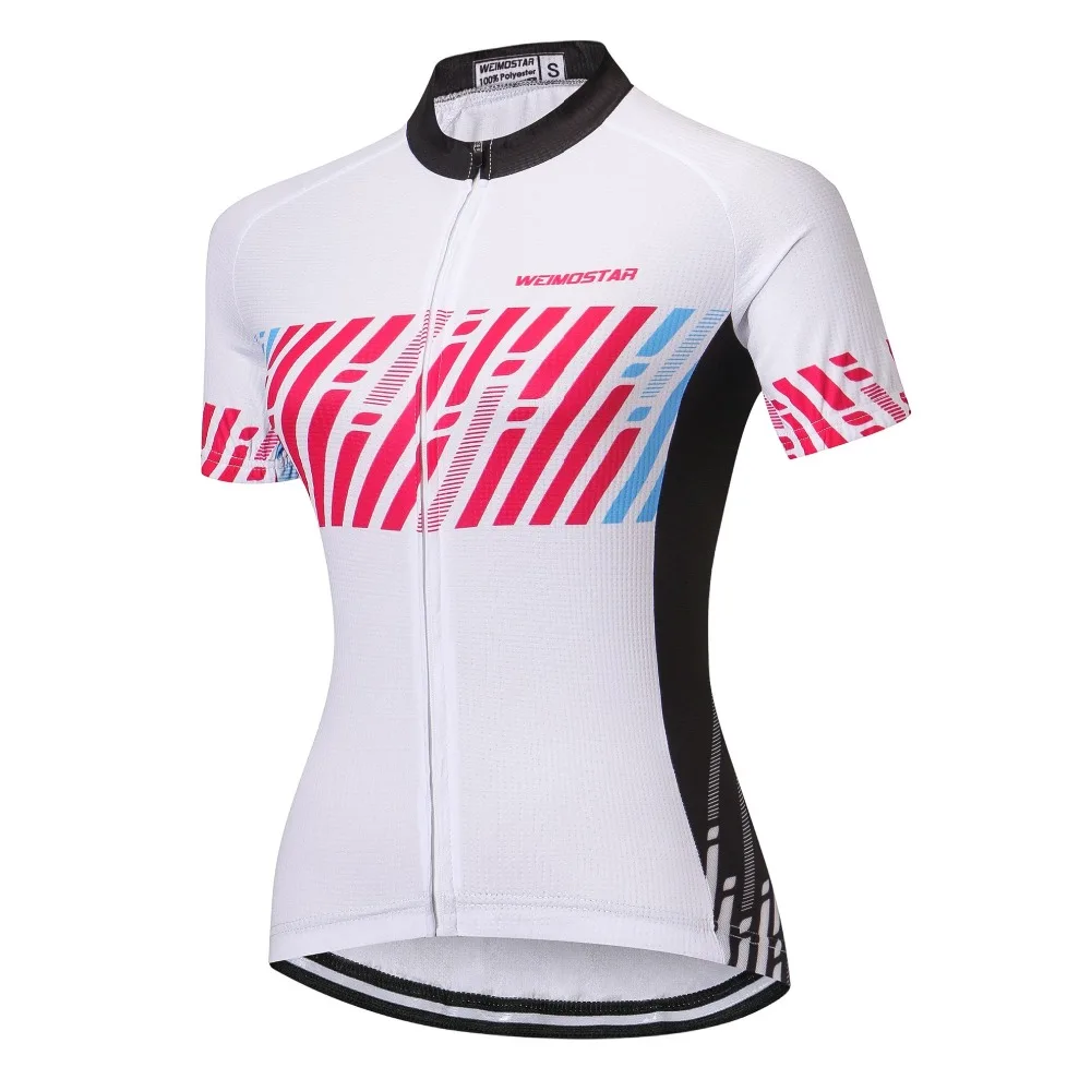 Weimostar Vélo Для женщин велосипед Джерси Костюмы одежда Ropa Ciclismo летом гонки MTB открытый P Майо велосипед одежда