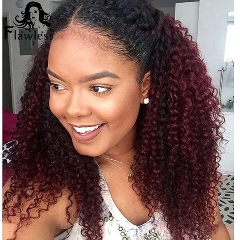 Malaysian Curly Hair 3pcs Lot One Donor Tight Curly Human Hair Weave