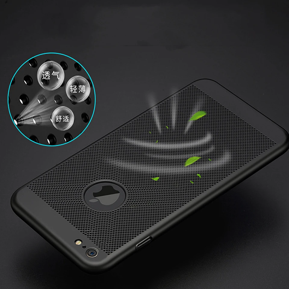 PC 2018 Plastic Hard Case For iphone 6s 7 SE 5 5s 6 Plus Huawei P8 P9 Lite XiaoMi RedMi 3s 4A 4X Cover Mesh Matte Phone Cases |
