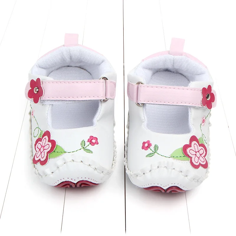 New Cute Newborn Infant Kid Baby Boy Baby Girl Shoes Kids Floral Animal Popular Crib Shoes Infant Toddler Prewalkers Size 0-12M