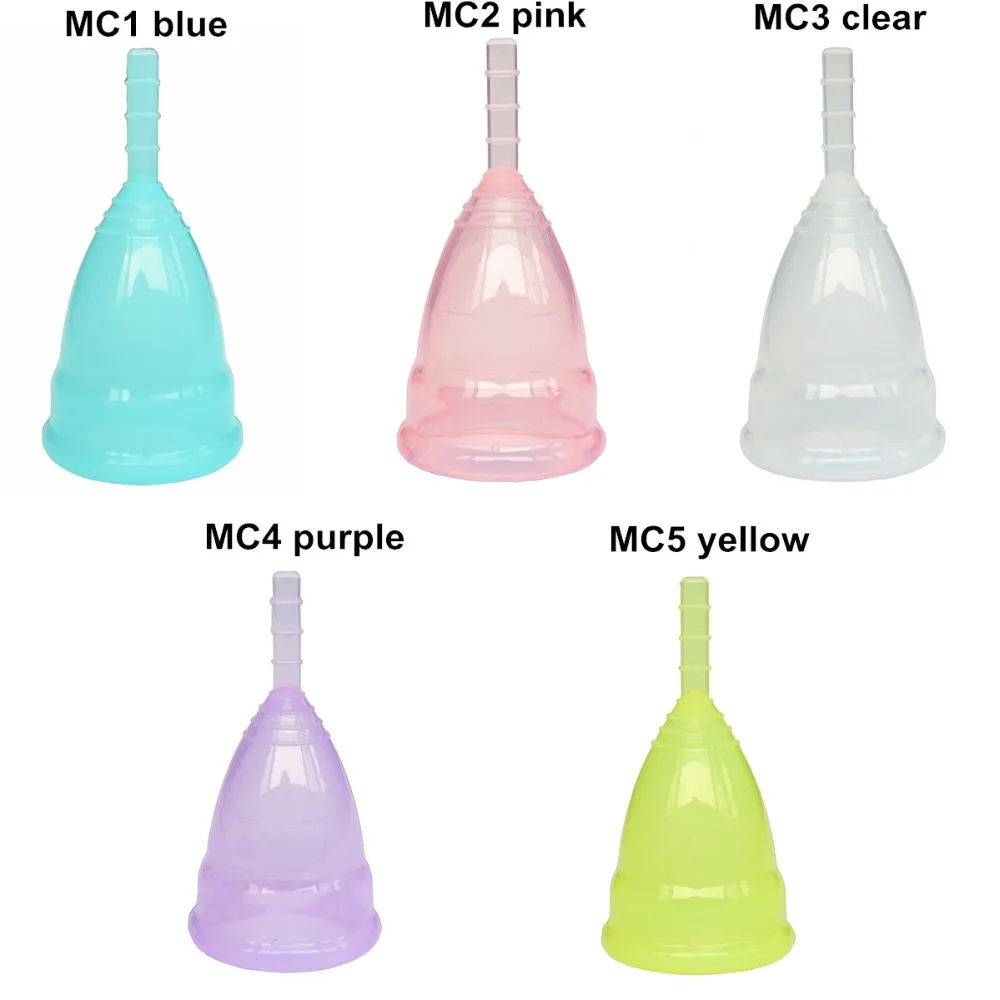 [Sigzagor] 1 менструальная чаша для женщин медицинская силиконовая чашка для женской гигиены Resuable Health Care Small/Large