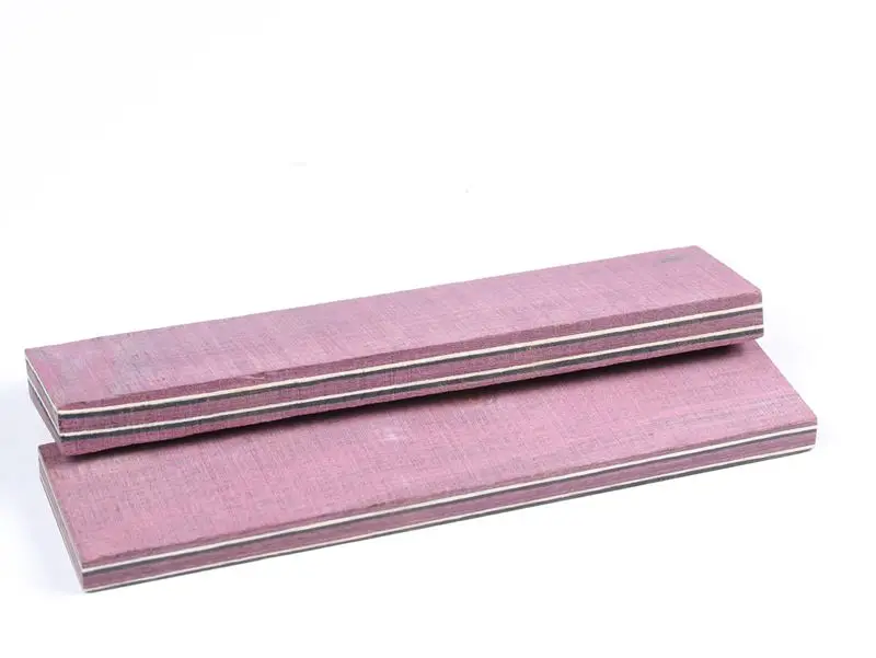 Ламинированные цветные деревянные рабочие заготовки для ножей Весы/ручки материал