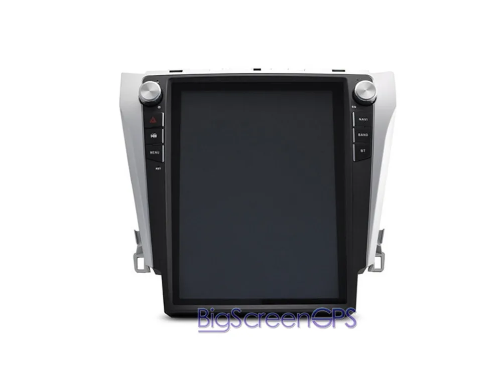 Discount Android 6.0 RAM 2GB Tesla Style Car No DVD Player GPS Navigation For TOYOTA CAMRY 2015 ISP Screen Multimedia Stereo Autoradio 3