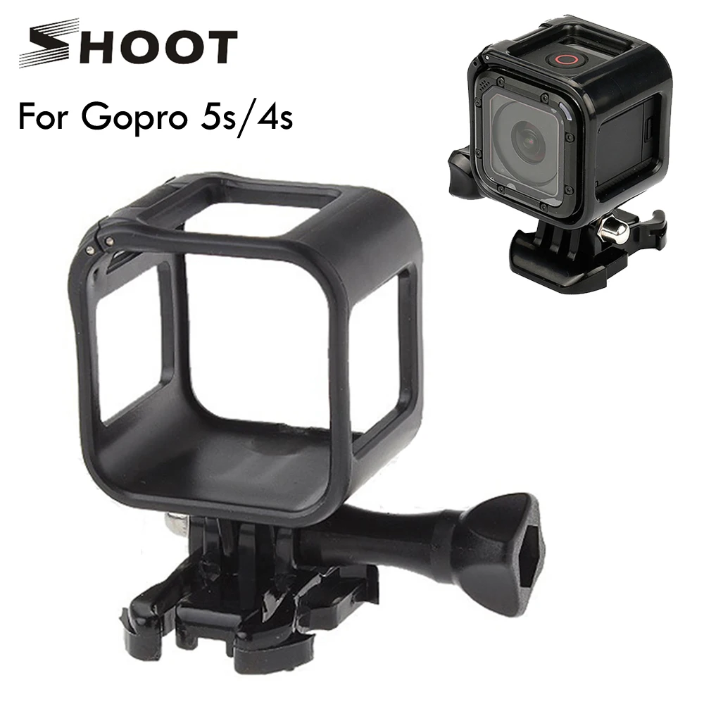 

For Go pro Hero 4S 5S GoPro 5 Session Standard Accessories Protective Frame Standard Shell Camera Protector Housing Buckle Mount