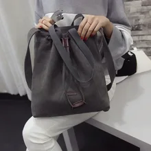 Новая сумка Холщовая Сумка с кожаной сумочкой сумка через плечо