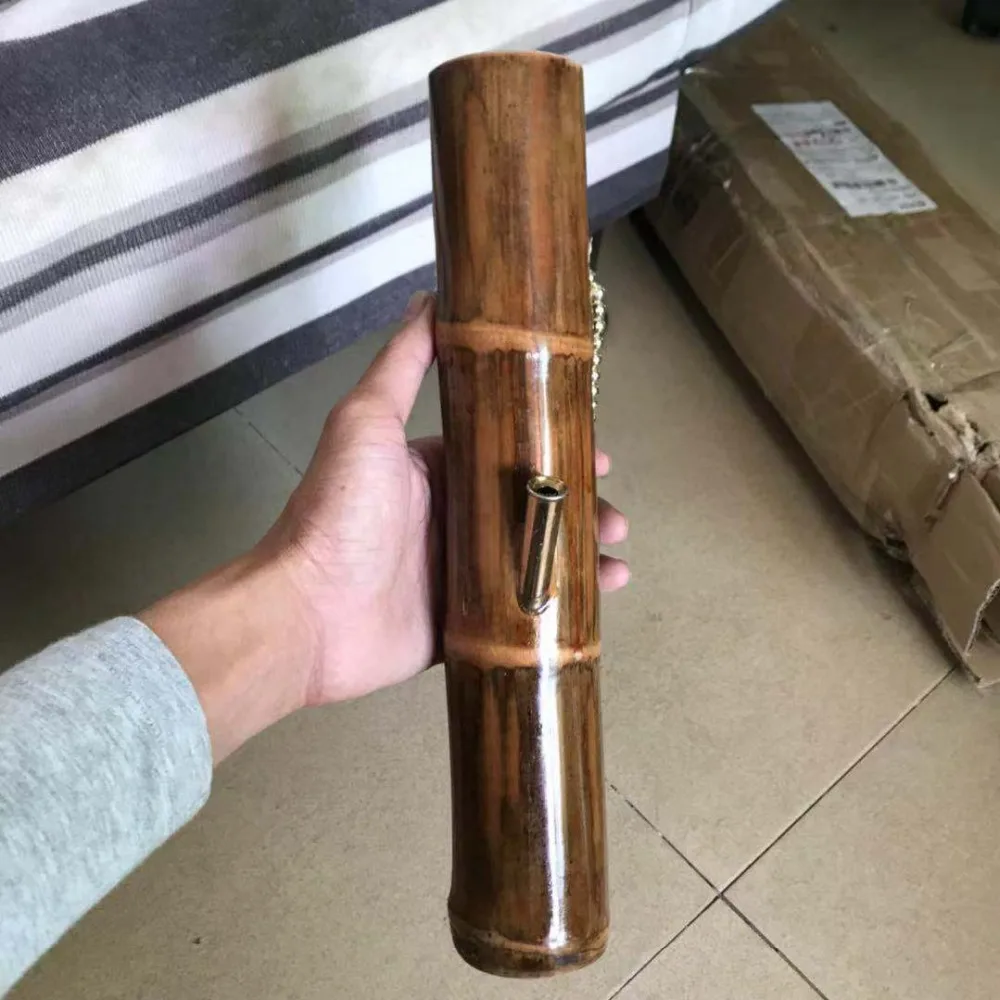 Продажа Водопровод кальян прямой ручной работы Натуральный Бамбуковый материал забота о здоровье курения