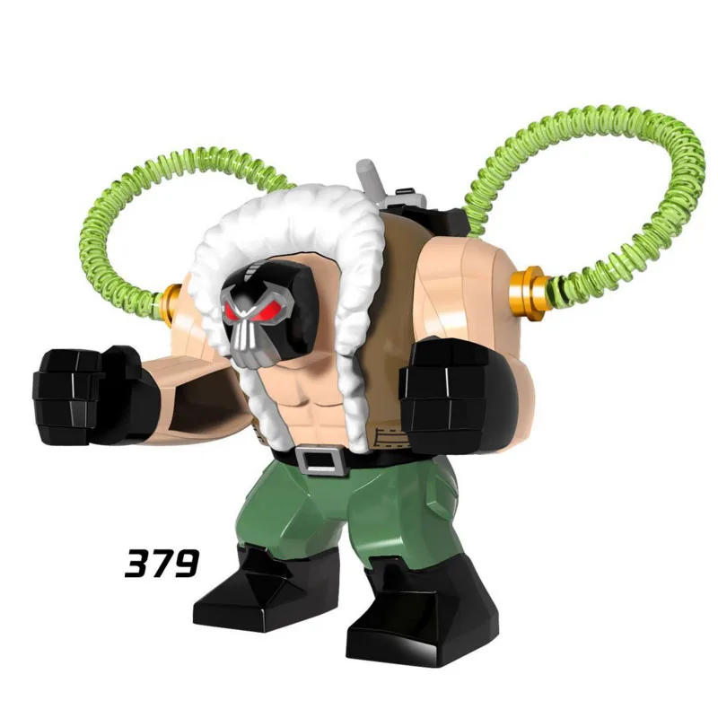 

Single Sale Super Heroes Star Wars 379 Strengthen Bane Mini Building Blocks Figure Bricks Toy kid gift Compatible Legoed Ninjaed