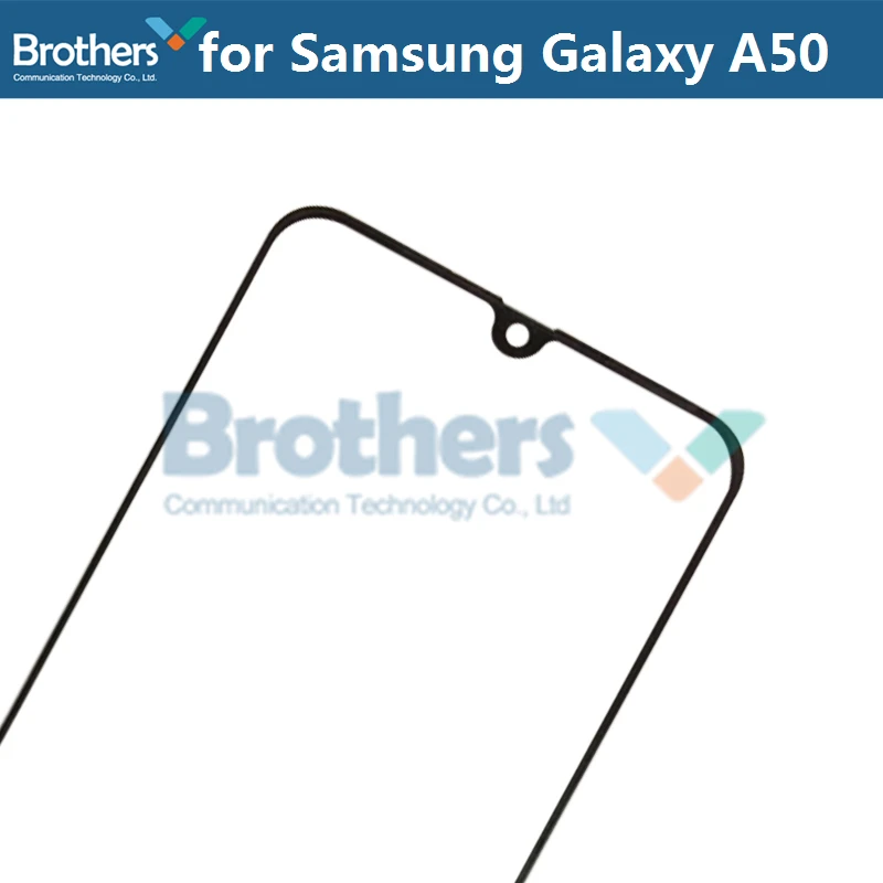 Передняя внешняя стеклянная линза для samsung Galaxy A10 A20 A30 A40 A50 A60 A70 A90 сенсорный экран стекло Передняя ЖК-стекло Замена объектива