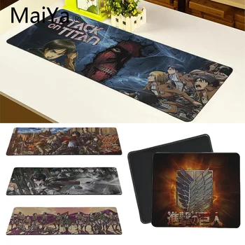 

Maiya High Quality Attack on Titan Beautiful Anime Mouse Mat Free Shipping Large Mouse Pad Keyboards Mat