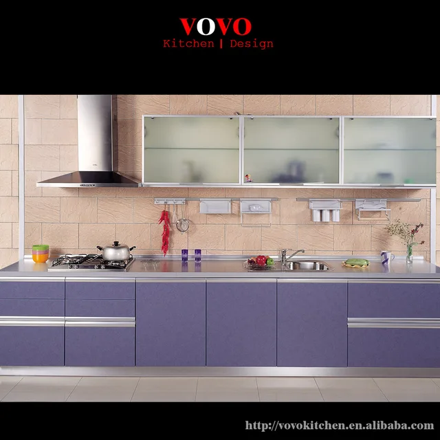 Lemari Dapur Kaca Atas Dan Bawah Ungu Kabinet Di Lemari Dapur Kaca Atas Dan Bawah Ungu Kabinet