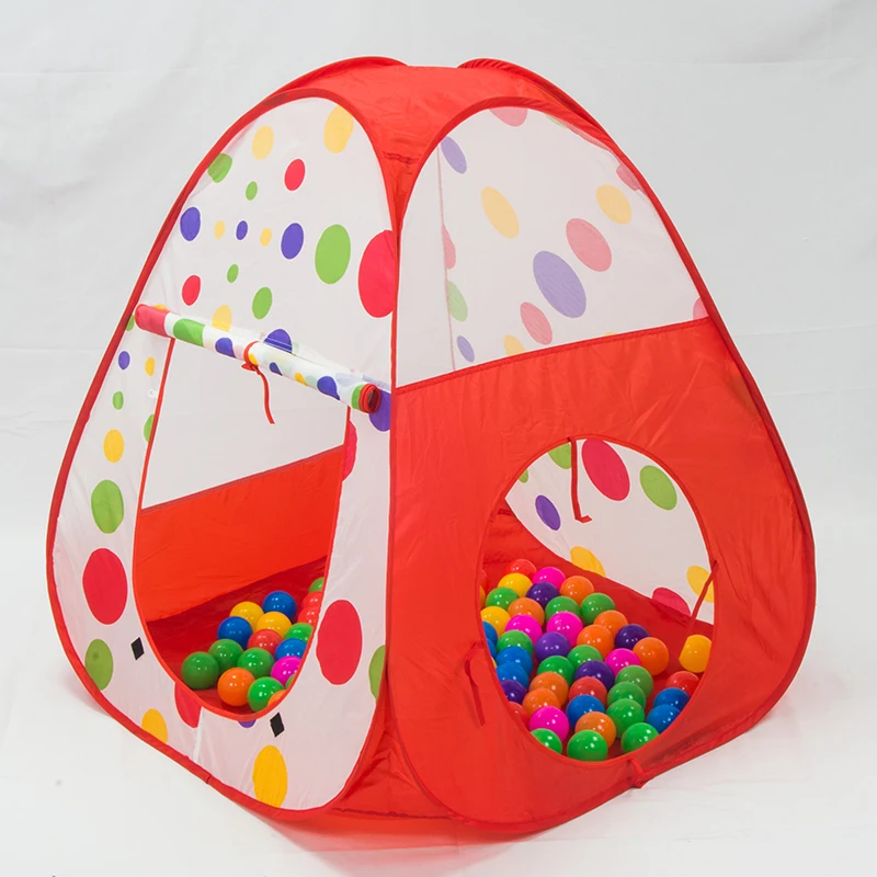 3 шт./компл. детский бассейн-трубка-Типи шатер складной детский игровой домик игрушки палатки для хранения для детей с 100 шт. шары игровой туннель для 985-Q40