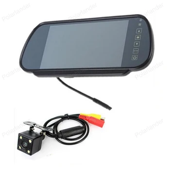 

TFT LCD Screen 4 LED Rear View Camera Auto Parking Reverse Backup Car CCD Parking Reverse Camera Waterproof Night Vision