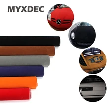 135*30CM 8 Colors Velvet Fabric Velvet Film Suede Film Car Sticker With Bubble Car Interior Sticker Car Body Decoration Sticker