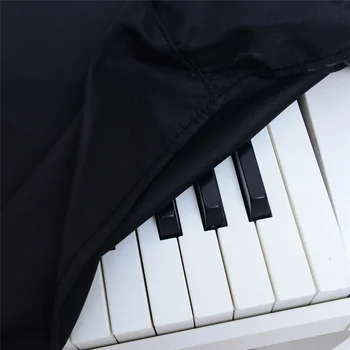 

61/88 Keys Electronic Piano Cover Keyboard Instrument Cover-On Stage Dustproof Dirt-Proof Protector With Cord