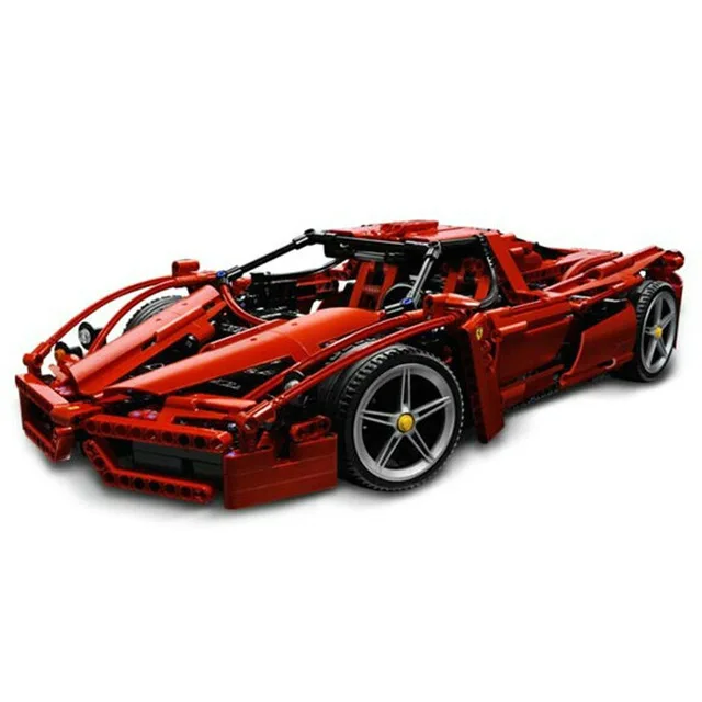 Совместимость с гоночниками toyscar Technic ENZO 1:10 суперспортивный автомобиль Enzo модель