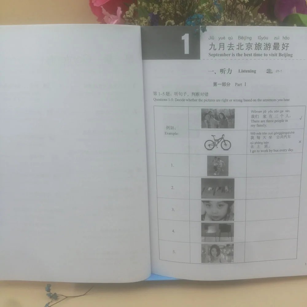 2 шт китайский Стандартный курс HSK 2(включая CD) китайский английский тетрадь HSK студентов рабочая тетрадь и учебник