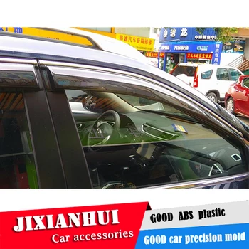 

ForNissan X-Trail Window Visor For Nissan X-Trail 2014-2015 Vent Shades Sun Rain Deflector Guard 4PCS/SET Car Styling