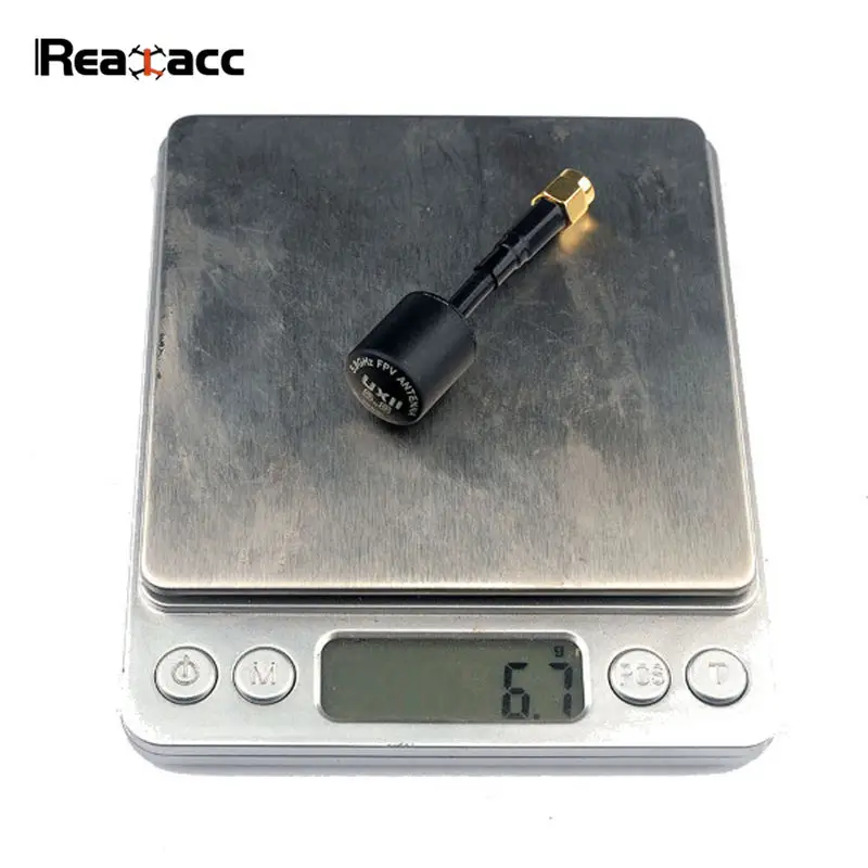 Оригинальная антенна Realacc UXII 5 8G 1.6dBi RHCP/LHCP TX/RX FPV SMA/RP SMA для мультироторного
