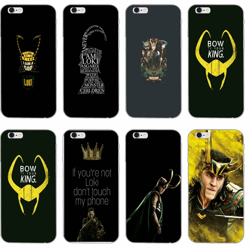 

Loki Thor silicone TPU Soft phone case For Xiaomi Mi 6 A1 5 5s 5x mix max 2 Redmi Note 3 4 5 5A pro plus