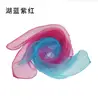 60x60cm Women Gradient Color Square Scarf Imitated Silk Scarves Girls Dancing Small Scarf Thin Chiffon Neckerchief 3