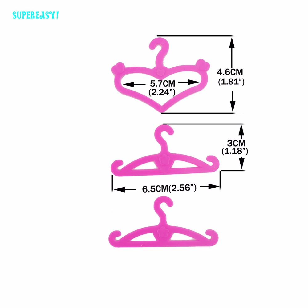 12 шт. = 1х пластиковая одежда пресс мебель для гостиной шкаф+ 10х розовые вешалки для куклы Барби аксессуары игрушки для детей
