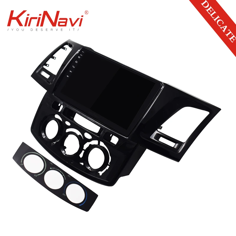 

KiriNavi 2 din 9" Touch Screen Android Car Radio For Toyota Hilux 2012-2015 Multimedia GPS Navigation Player audio WIFI MP3