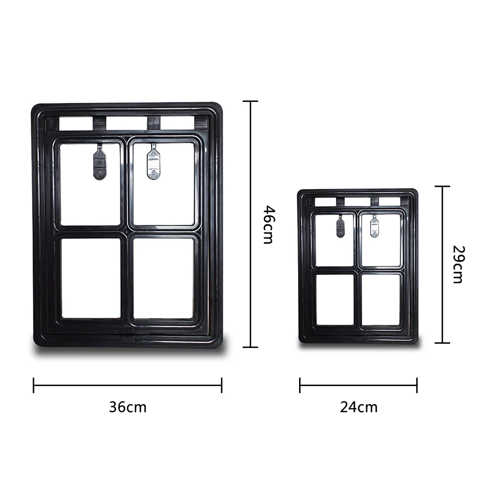Высокое качество S и M Домашние животные могут свободно входить и выходить из двери, кошачьи двери, Экранное окно двери для домашних животных Запираемые товары для домашних животных