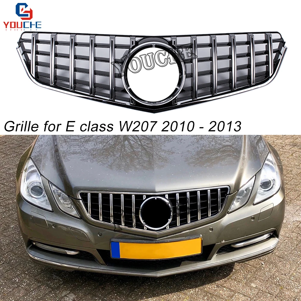 W207 GT Решетка переднего бампера сетка для Mercedes E Coupe Convertible 2010-2013 E300 E350
