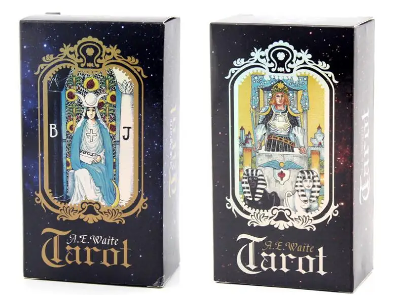 2019 английская колода карт Таро а. Е. Вайт-Таро divination Tarot Семейные развлечения с английским руководством