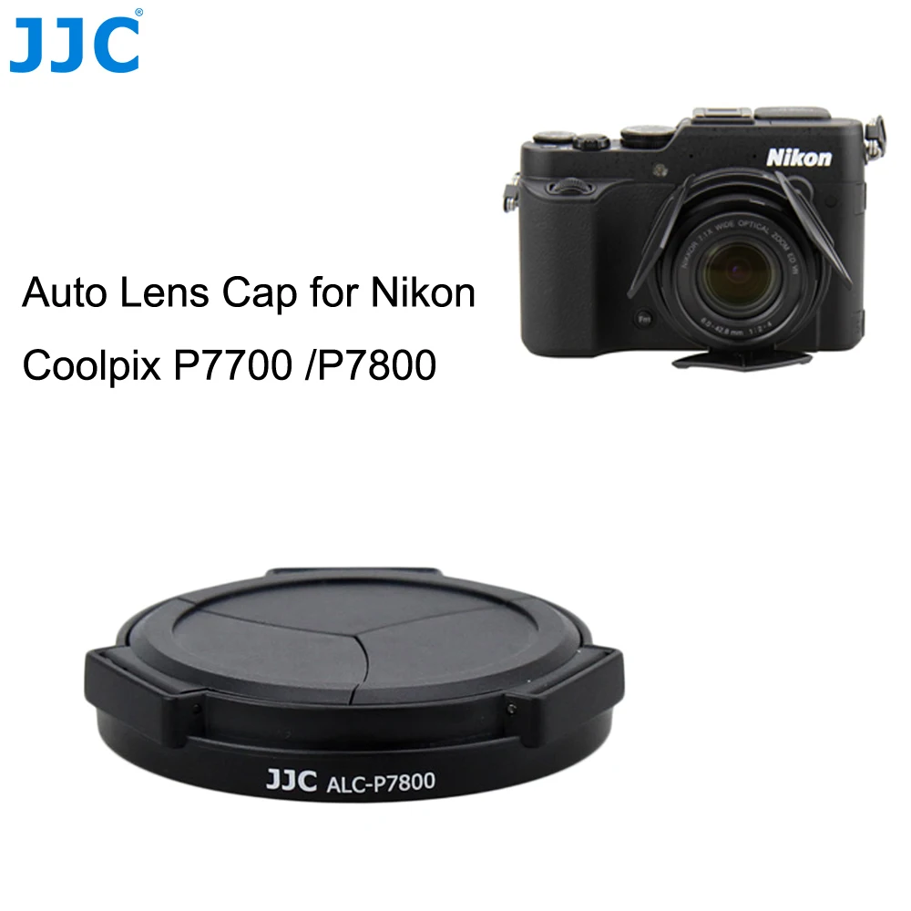 JJC Camera Black Self Retaining Automatic Open Close Protector Auto