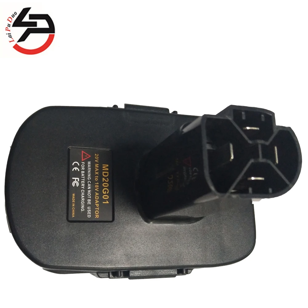 

DM18GL Battery Adapter for Dewalt 18V Tool and for Milwaukee 18V Adapter for Craftsman 19.2 Volt Battery