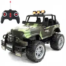 RC автомобиль 1:14 4WD Рок Гусеничный 4x4 вождение автомобиля двойной привод двигателей Bigfoot модель автомобиля внедорожный автомобиль игрушка