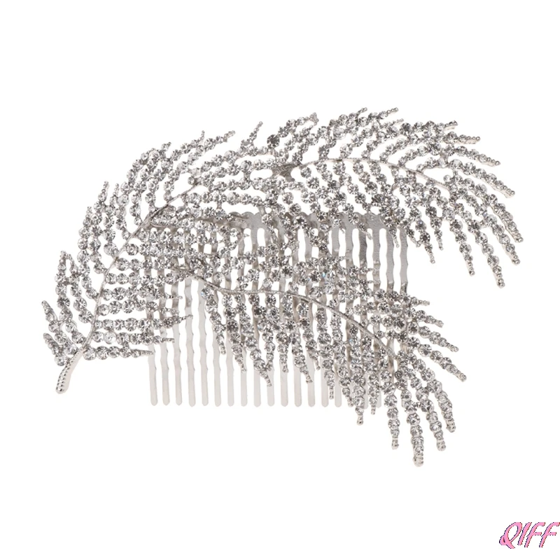 

Bride Hair Comb Rhinestone Luxury Headwear Women Jewelry Wedding Decoration Gift