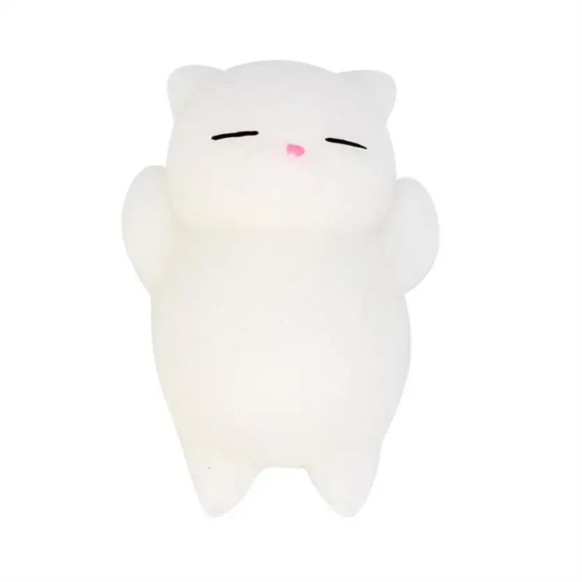 4 шт. милые Моти Squishy Cat squeeze Исцеление дети весело Kawaii Игрушка снятие стресса Декор Z908