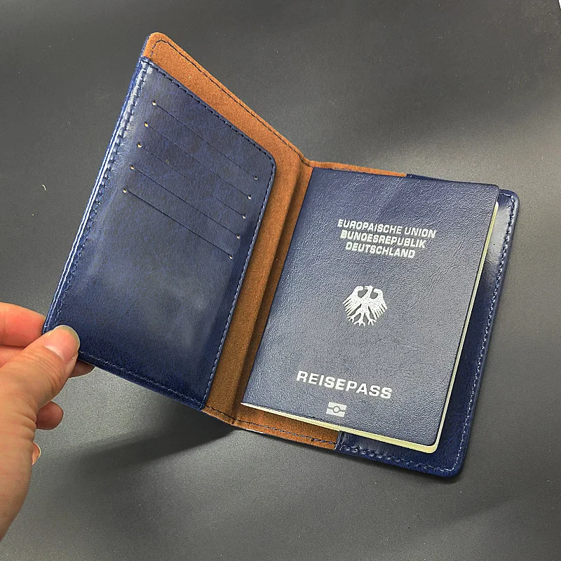 Дорожный кошелек Россия паспорт держатель документов Органайзер из искусственной кожи чехол для паспорта держатель для карт Porta Pasaporte