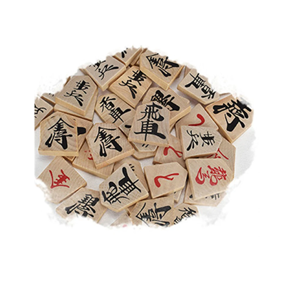 BSTFAMLY деревянная японская Shogi 27*25*5 см 40 шт./компл. международные шашки Складная