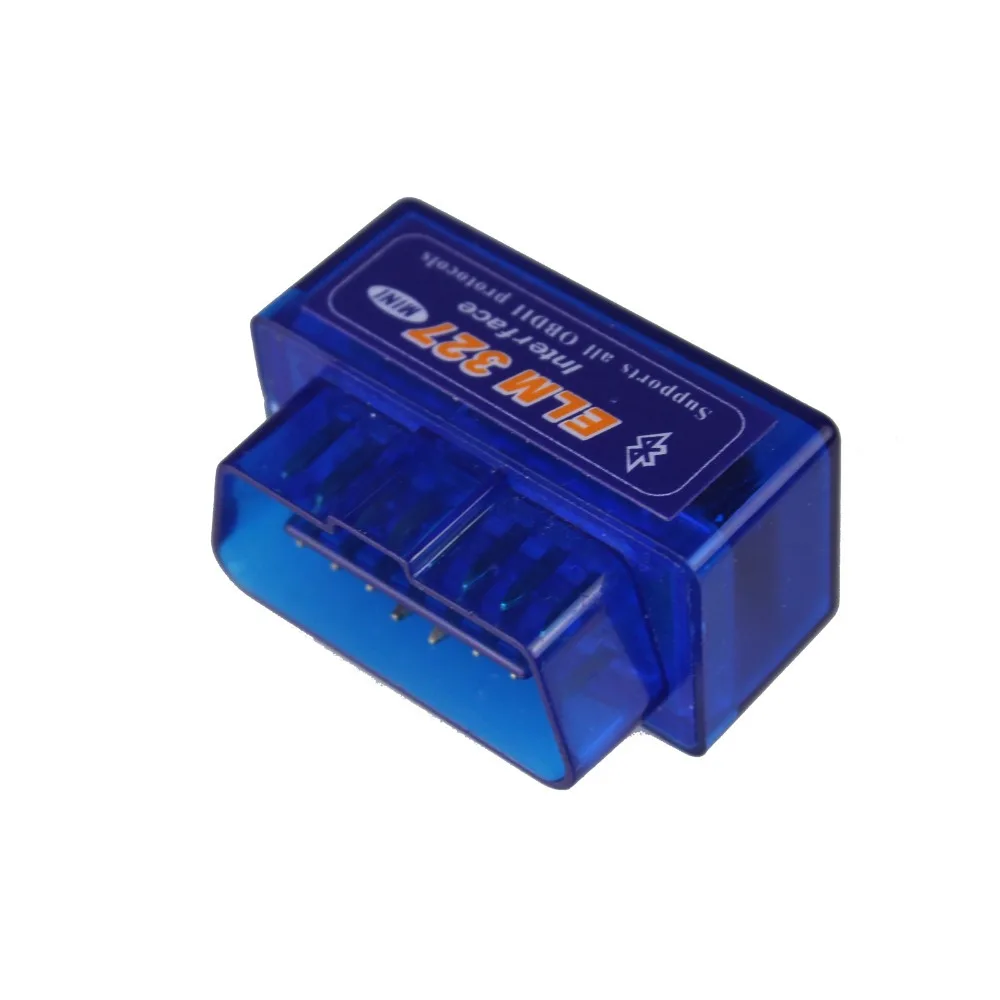 Мини ELM327 OBD2 OBDII ELM 327 Bluetooth V2.1 диагностический сканер инструмент для