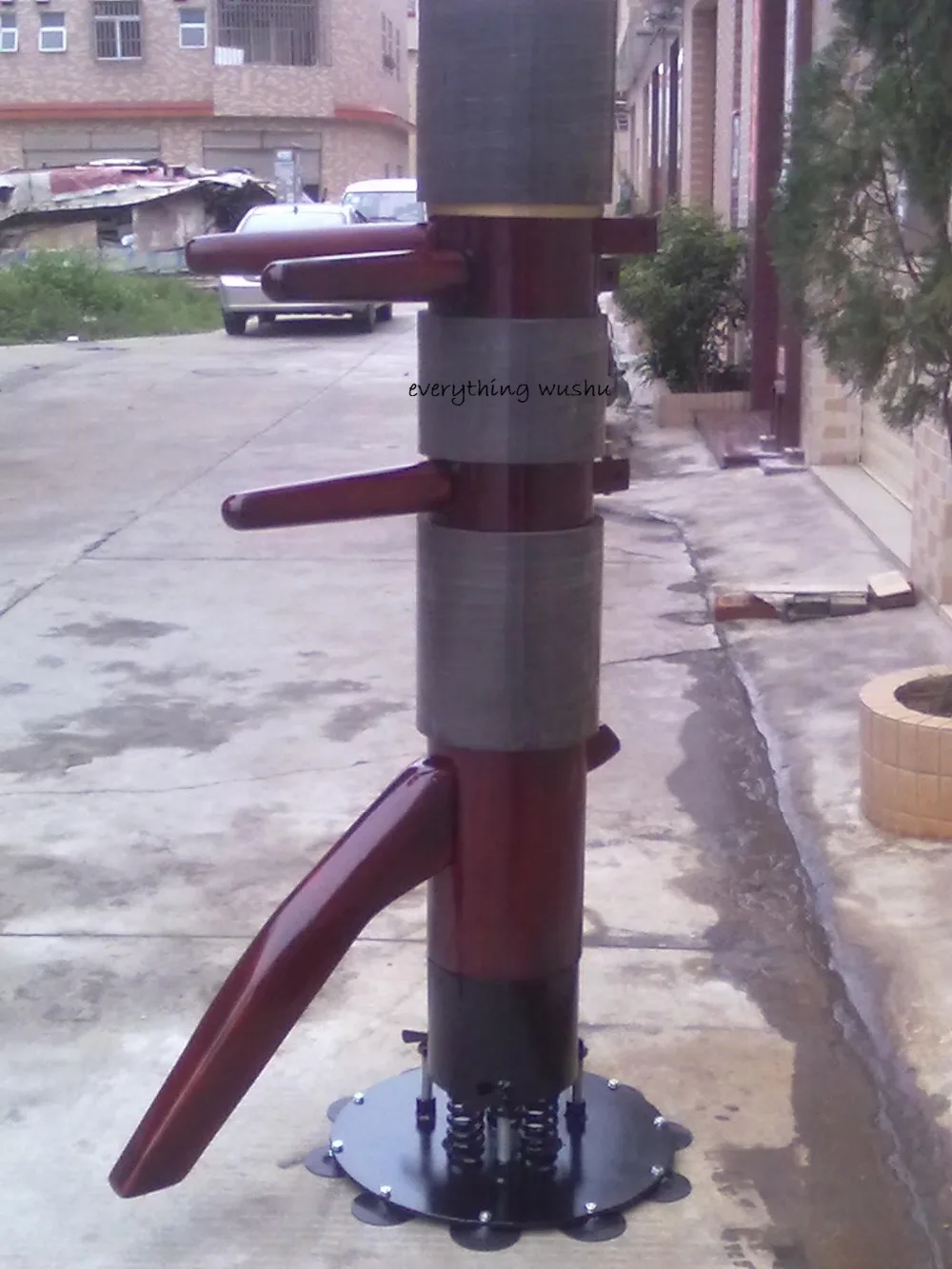 Buy Spring Wing Chun Wooden Dummy Muk Jong Suction Cup