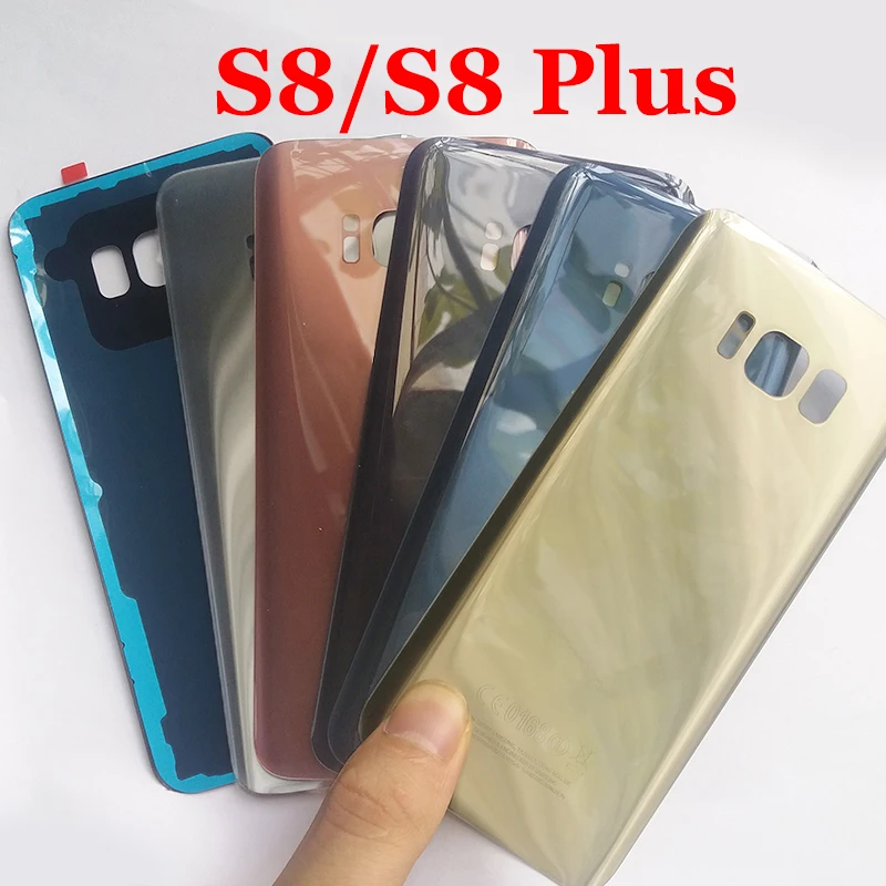Для Samsung Galaxy S8 G950 G950F плюс G955 G955F задняя крышка Задняя Дверь Корпус чехол 3D