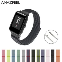 Nylon Loop Strap For Xiaomi Amazfit Bip Strap Watch Band For Huawei Watch GT Honor Magic Huami Amazfit Pace Stratos 2 Bracelet