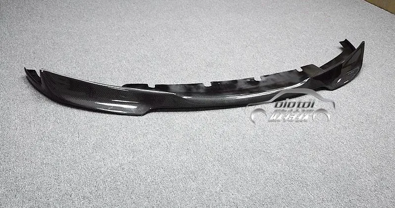 Высокое качество углеродного волокна V стиль передний бампер спойлер сплиттер автомобильный бампер губы фартук для BMW F30 M tech Бампер