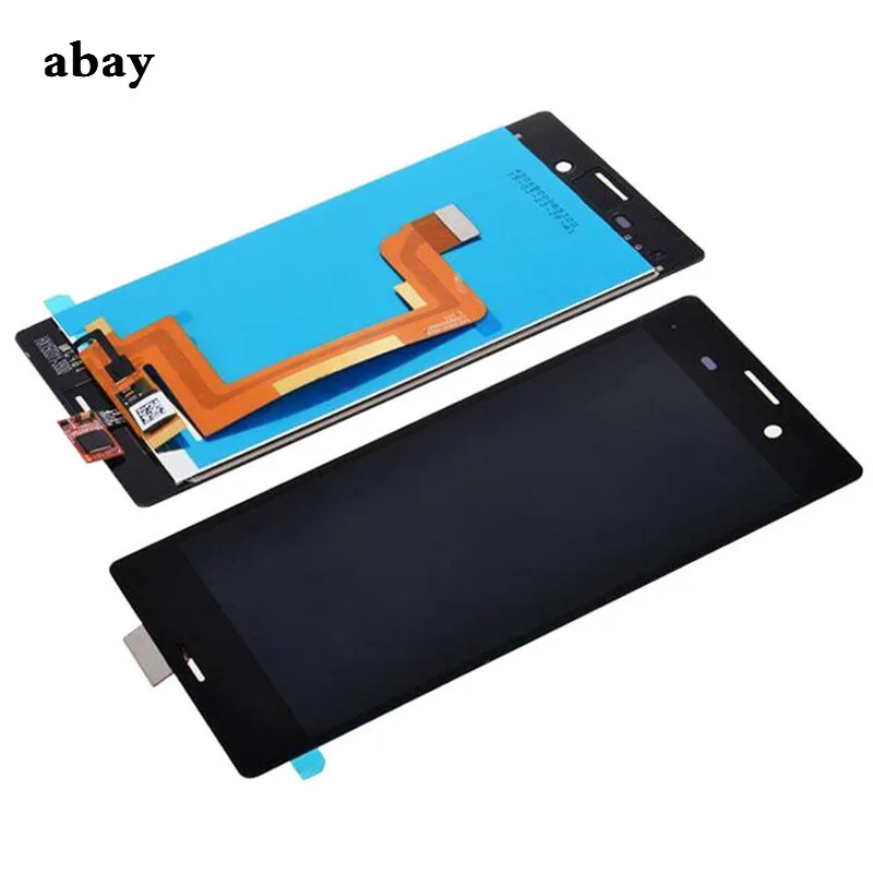 Сменный сенсорный ЖК экран для SONY Xperia M4 Aqua 5 0 дюйма две SIM карты E2303 E2333|Экраны