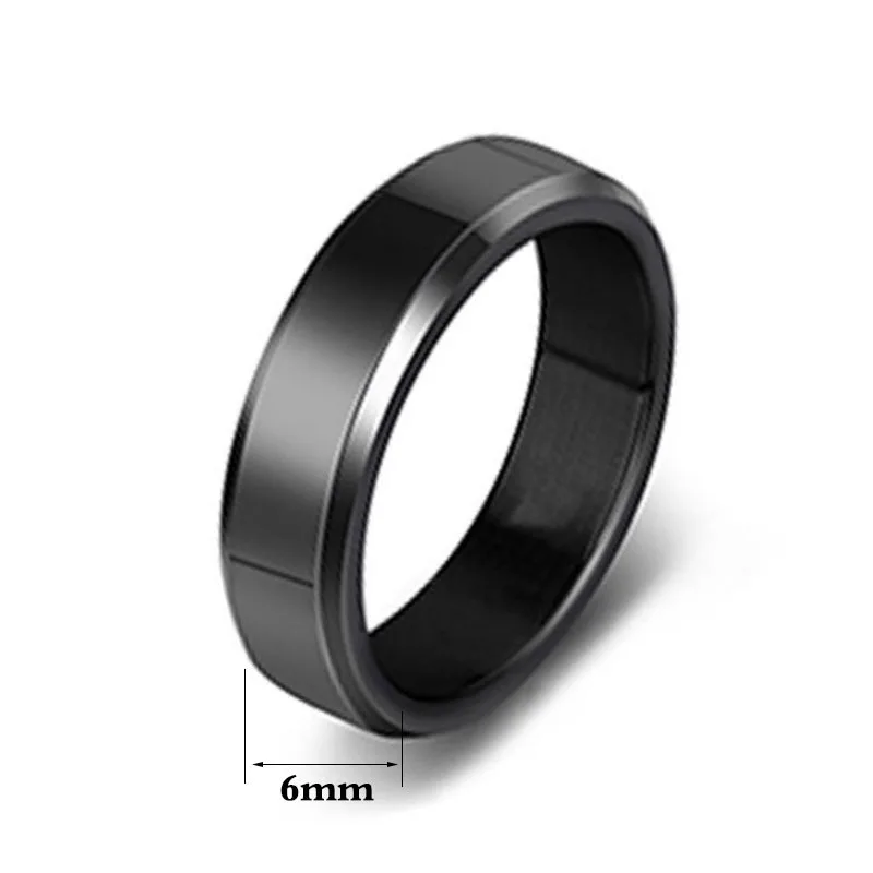 finger ring black