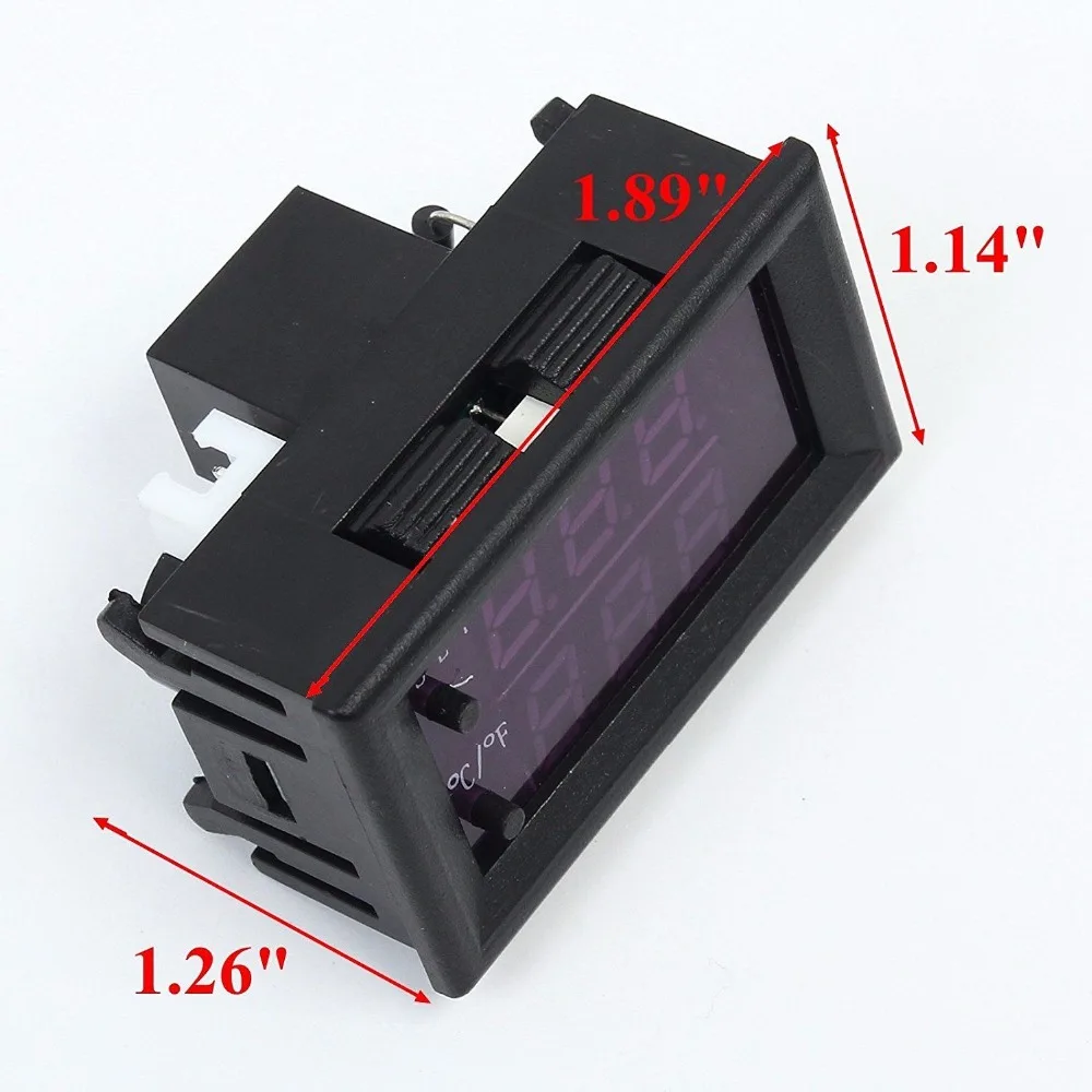 Dc12в-50-110 Цельсия W1209WK цифровой термостат контроль температуры умный датчик