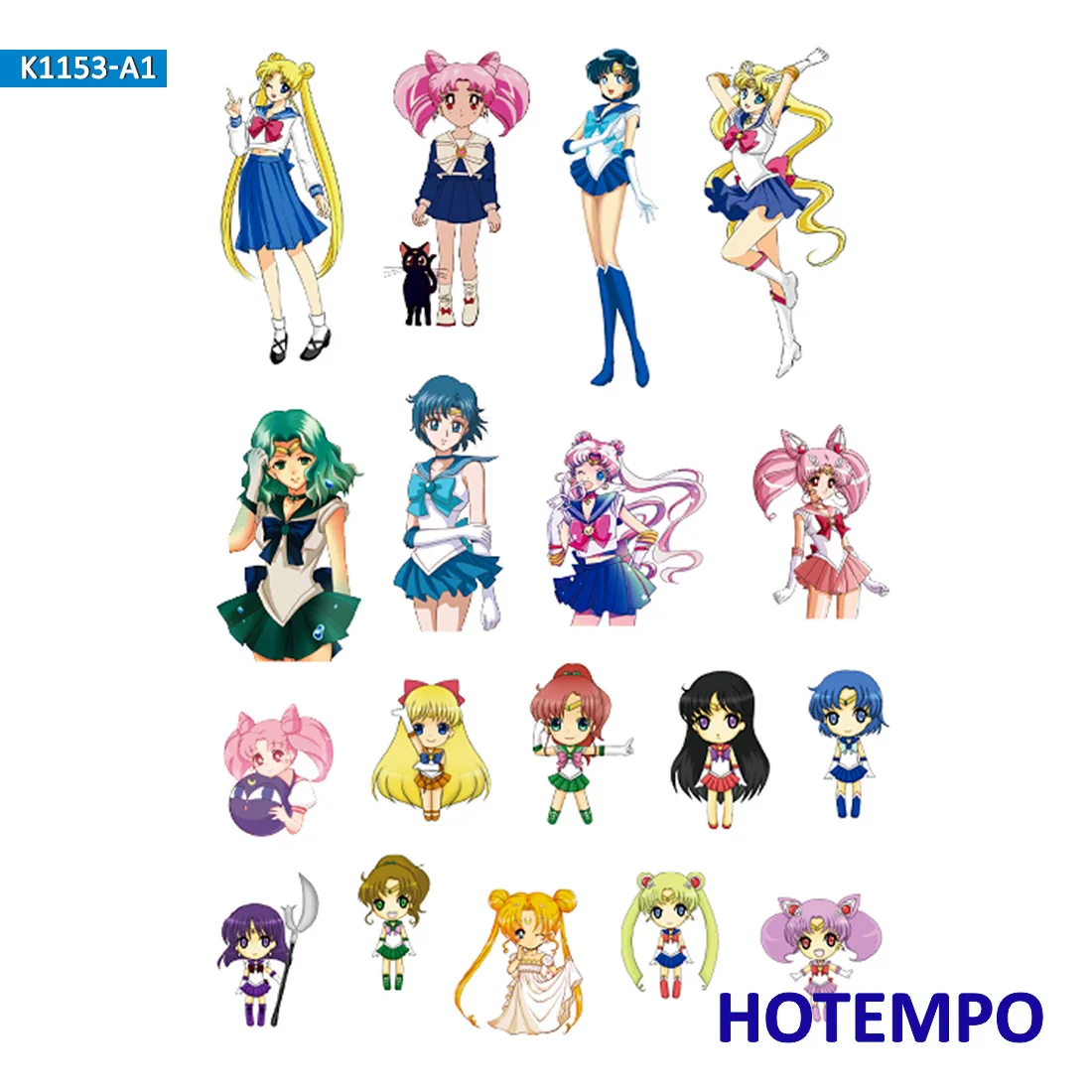 Anime Sailor Moon Cartoon Cute Stickers for Girl Children Kids Gift DIY Letter Diary Scrapbooking Stationery Pegatinas Stickers Anime Sailor Moon Cartoon Cute Stickers for Girl Children Kids Gift DIY Letter Diary Scrapbooking Stationery Pegatinas Stickers